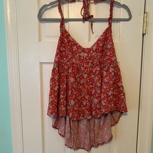 American Eagle Floral Tank Top